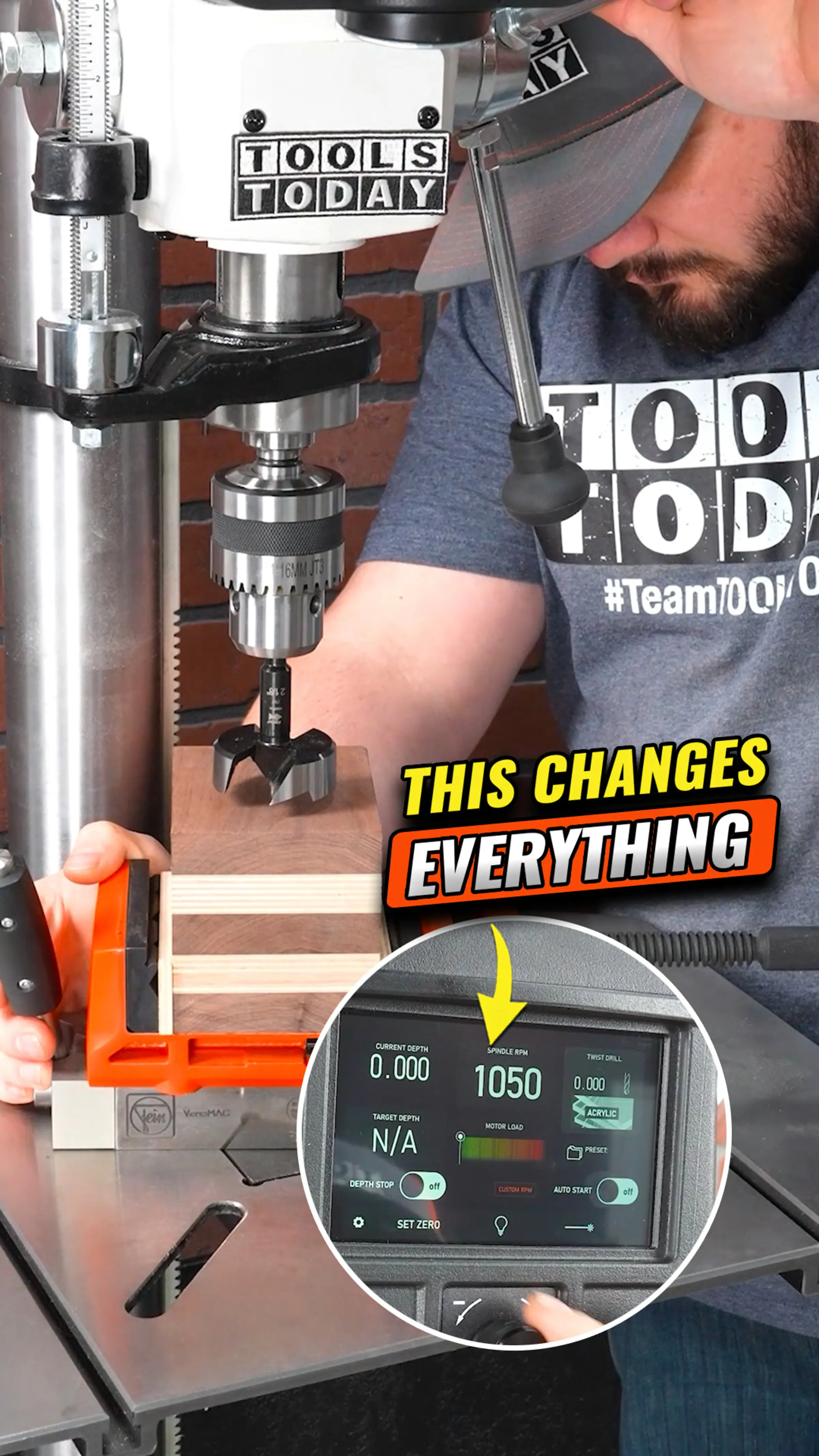This Drill Press Changed How I Work - JET Smart Drill Press | ToolsToday