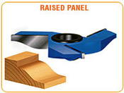 Carbide-Tipped Raised Panel Shaper Cutters