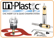 In-Plastic System CNC Insert Cut & Chamfer Bits