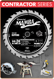 Mamba Contractor Series Thin Kerf Saw Blades