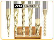 ZrN Coated Ball Nose CNC Sets for 2D/3D Carving