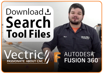 Free Vectric® and Fusion 360™ CNC Tool Files