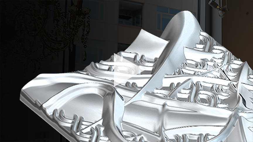 Alien Deco Foam Project Using Amana 3D Carving ZrN Coated CNC Router Bits