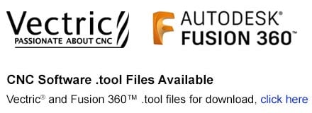 vectric fusion 360 tool file toolstoday