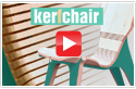 Kerf Chair, Designed by Boris Goldberg, Using Amana Tool CNC Compression Spiral Bits