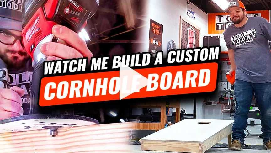 From Plywood to Pro Cornhole Board | ToolsToday