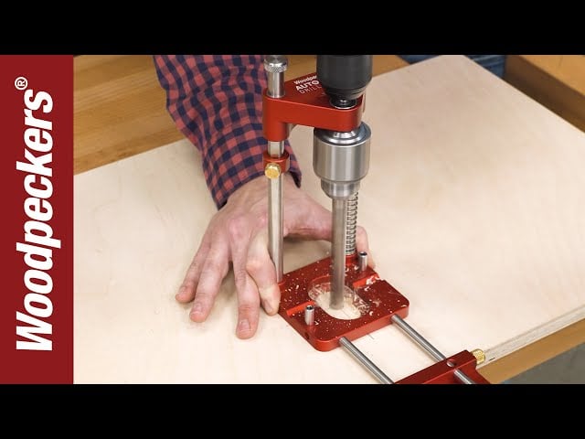 Drilling Accuracy With Auto-Line Drill Guide™ | Woodpeckers Tools