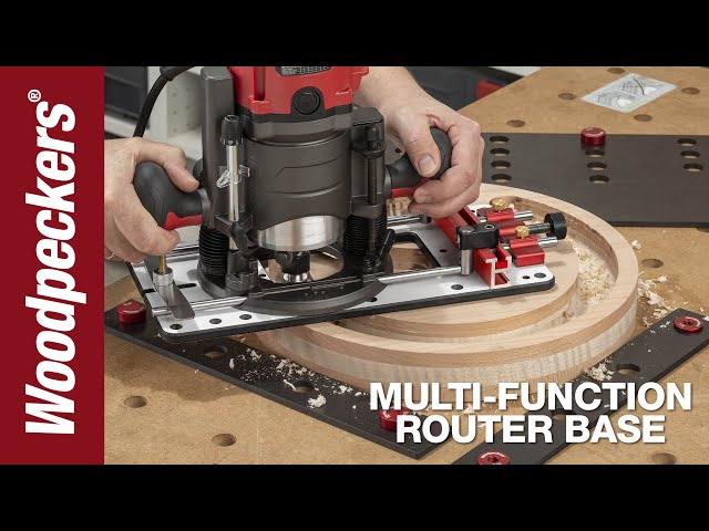 Harness The Power Of Your Router With The Multi-Function Router Base | Woodpeckers Tools