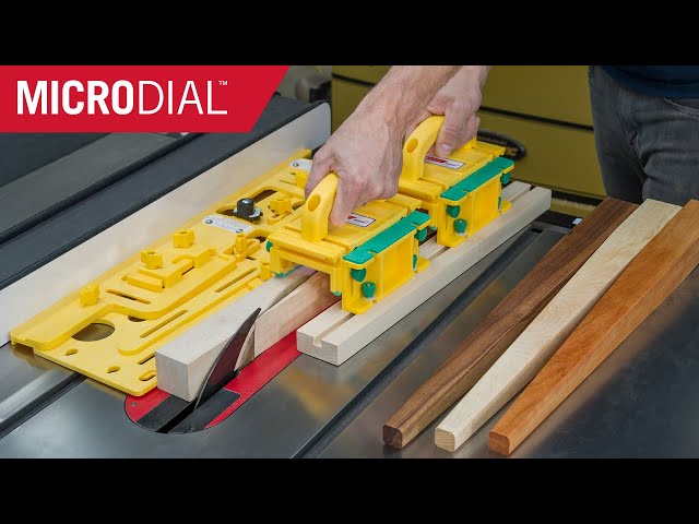 The Ultimate Woodworking Tapering Jig for Tapered Legs | MICRODIAL Tapering Jig by MICROJIG