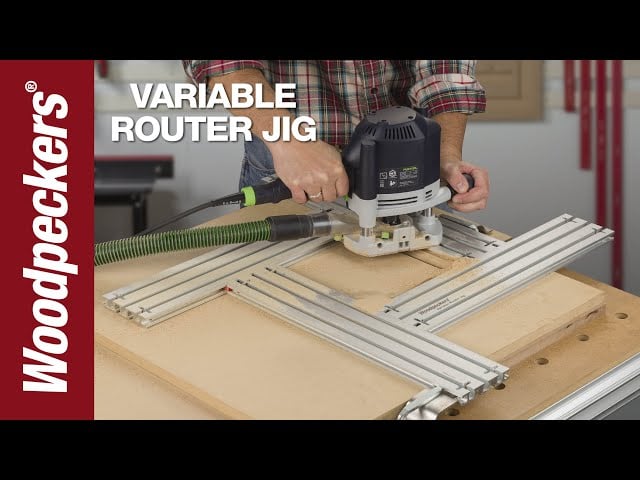 Variable Router Jig | Woodpeckers Tools