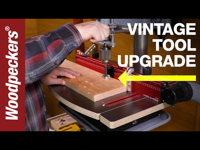 Vintage Drill Press Upgrade With DP PRO System | Deep Dive