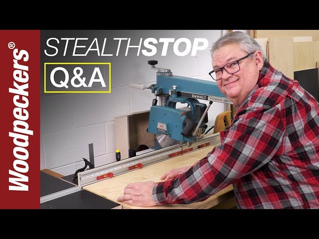 Upgrade Your Miter Station With STEALTHSTOP | Deep Dive | Woodpeckers Tools