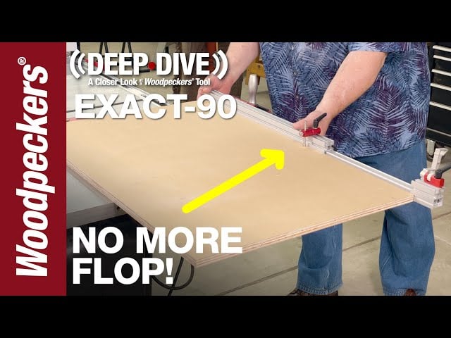 Exact-90 This Genius Tool Stops Miter Gauge Flop | Deep Dive | Woodpeckers Tools