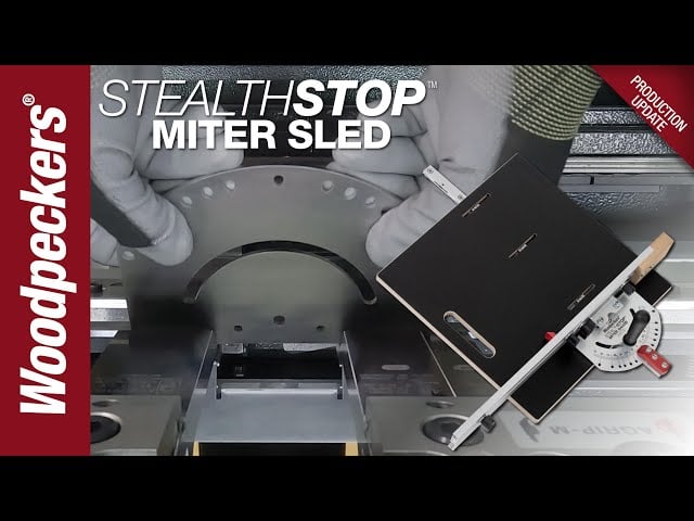 Production Update: StealthStop Miter Sled