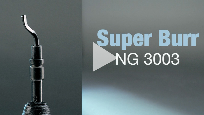  Noga NG3003 HSS 5-Piece Super-Burr Hand Deburring Tool Set