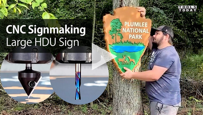 How to: CNC Signmaking National Park Sign