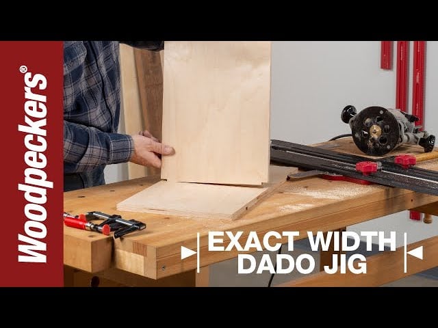Exact Width Dado Jig | Woodpeckers Tools