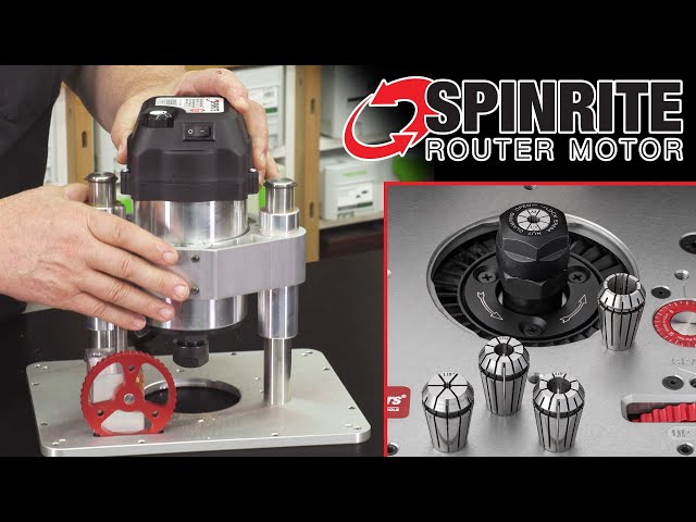 NEW SpinRite Router Motor | Woodpeckers Tools