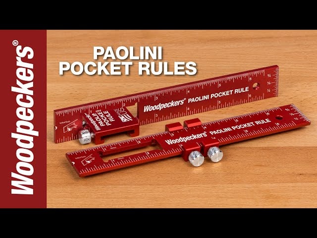 Paolini Pocket Rules | Woodpeckers Woodworking Tools