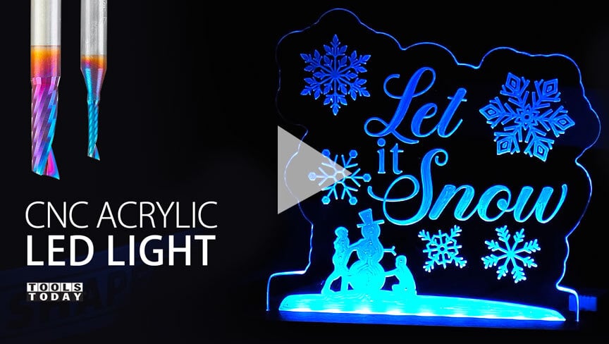 How to Make: CNC LED Holiday Sign
