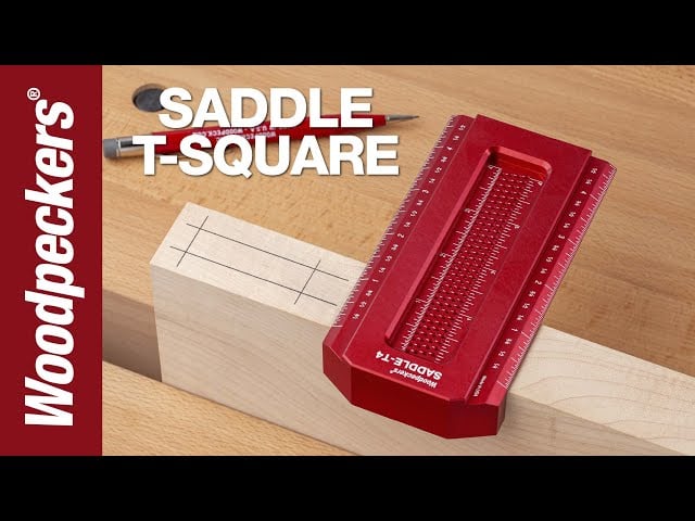 Handy Woodworking Saddle T-Square | Woodpeckers Tools