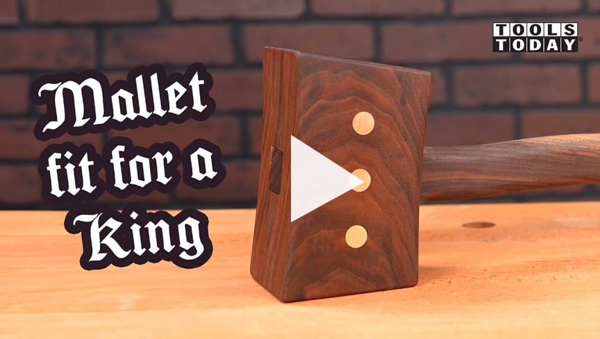 My Best Wood Mallet Yet - How to Make Mallet on CNC | ToolsToday