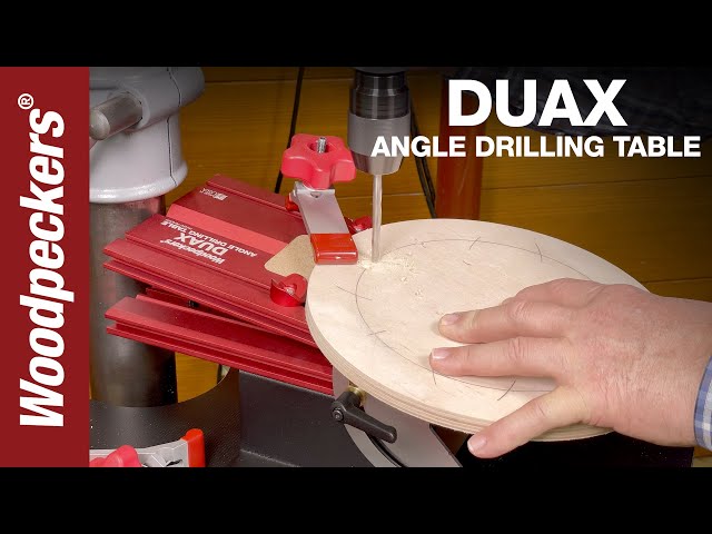 Safe & Accurate Angled Drilling With DUAX | Woodpeckers Tools