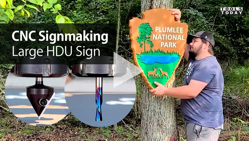 How To use Oramask and Weeding Tool to Make a National Park Sign | ToolsToday