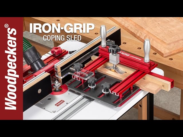 IRON-GRIP™ COPING SLED | Woodpeckers Tools