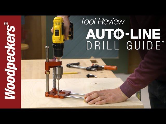 Woodsmith Tool Review: Auto-Line Drill Guide | Woodpeckers Woodworking Tools