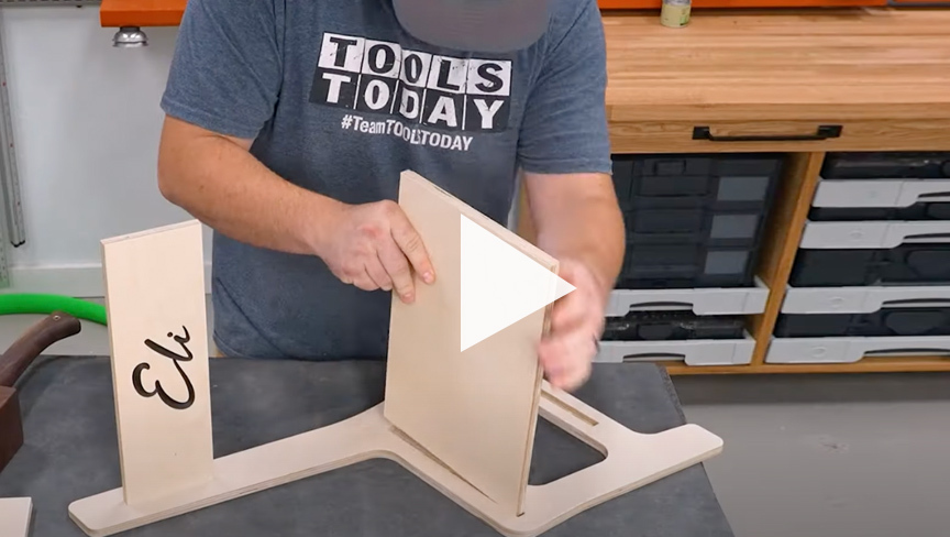 How to Make Plywood Chair on CNC | ToolsToday