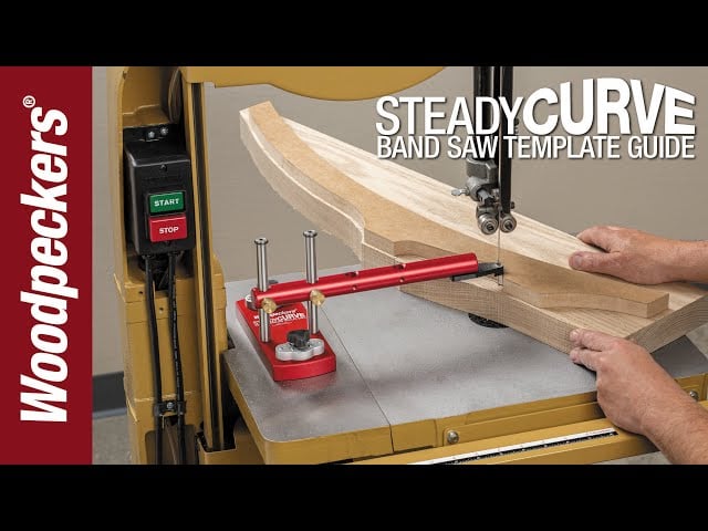 SteadyCurve Band Saw Template Guide | Woodpeckers Woodworking Tools