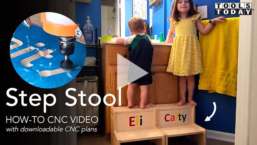 How to Make: Step Stool on CNC