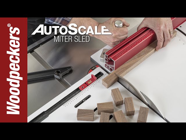 AutoScale Miter Sled | Woodpeckers Tools