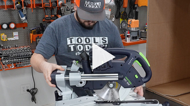 Feature Packed Cordless Miter Saw Setup | ToolsToday